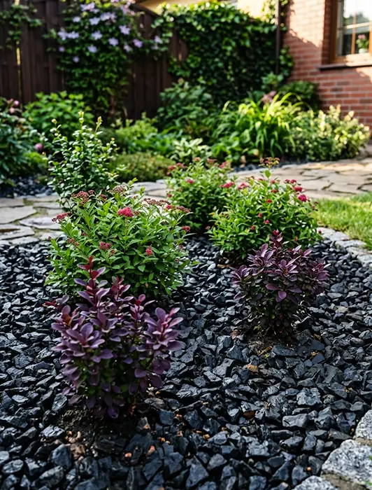 Grys bazaltowy w ogrodzie