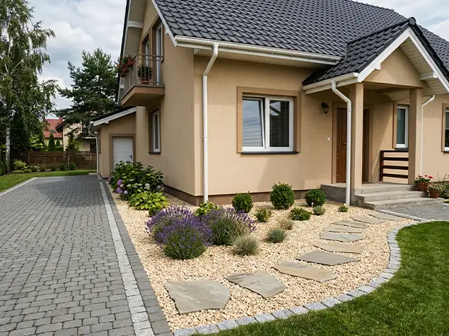 Grys ozdobny z bliska