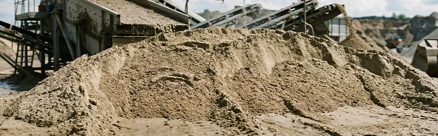 Piasek płukany